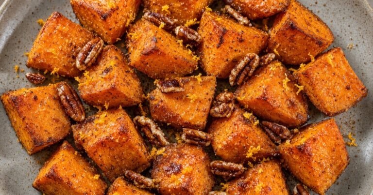 cinnamon roasted sweet potatoes