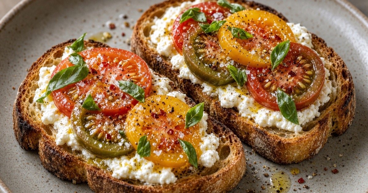 cottage cheese toast
