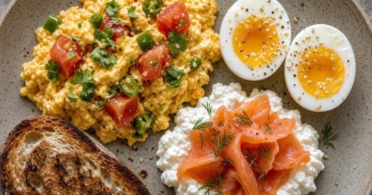 high protein breakfast