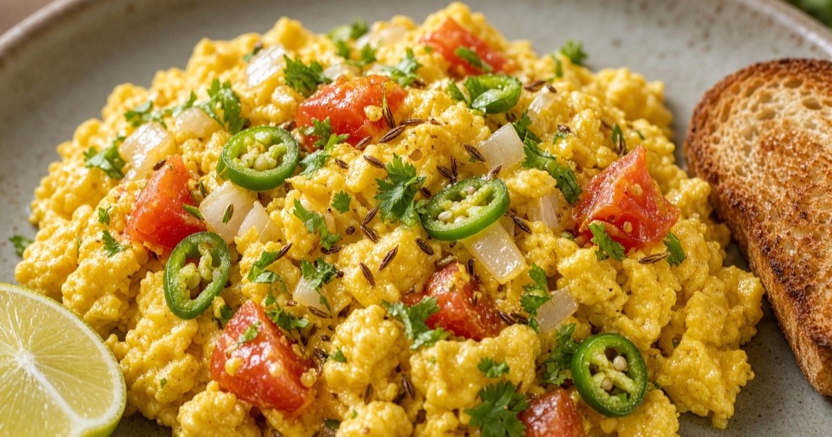 masala egg scramble